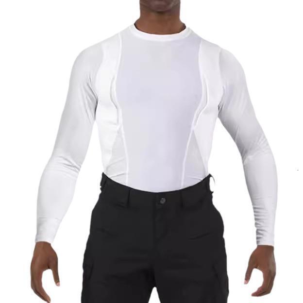 2025 Unisex Hidden Gun Holster Tactical High Elastic Long Sleeve T-Shirt