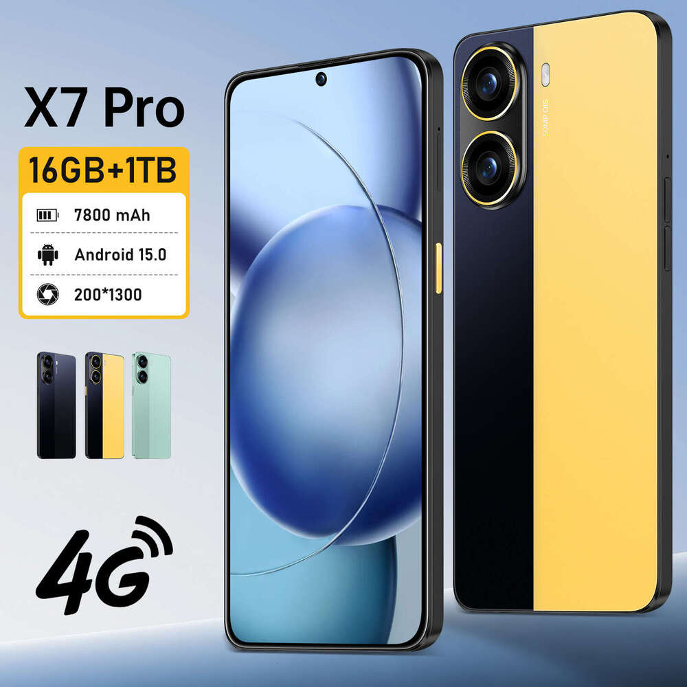 X Pro True G Mobile Phone Inch L Middle Hole Screen Smartphone