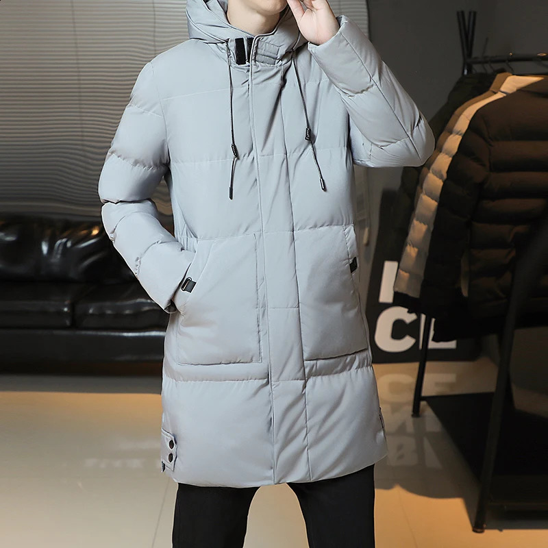 Winter Hooded Long Parkas Men Thick Warm Jacket Coats Plus Size 8xl Casual Warm Padded Puffer Jackets Male Windbreak Outerwear 251020
