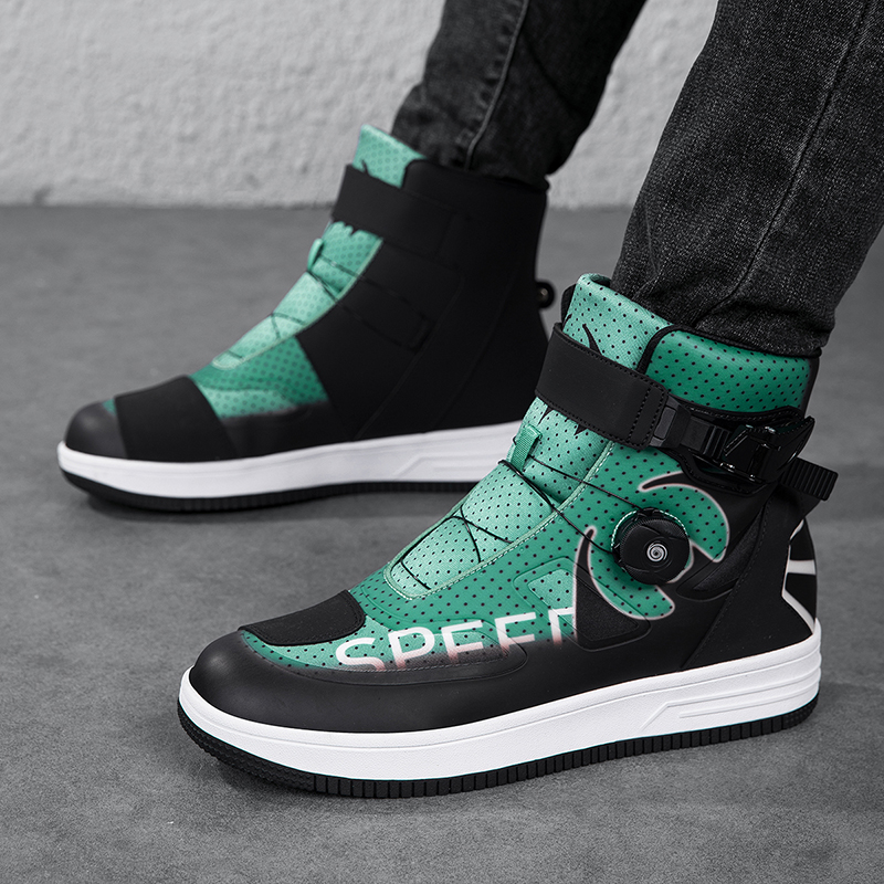 Unisex Motorcycle Riding Shoes Four Seasons Offroad Short Boots for Racing & Travel Non-Slip Wear-Resistant with Protective Design Essential Motorcycl