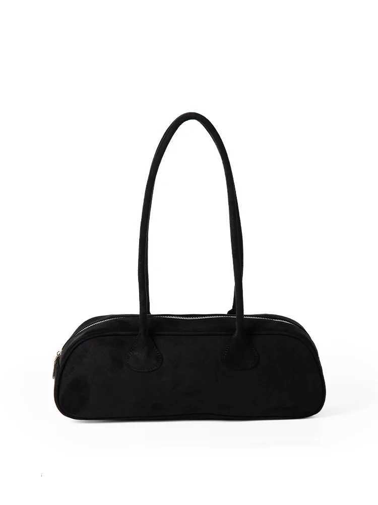 Faux Suede Wen e Shoder Bags Autumn Winter Vintage Veet Soft Handbags Solid Color Lady Daily Out TopHandle Bag Y251022