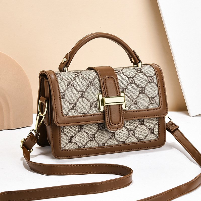 Luxury Brand Designer Bag 2025 New Fashion High-End Women's Bag Small Square Bag Versatile Ladies' Bag Single Shoulder Crossbody Bag Trendy
