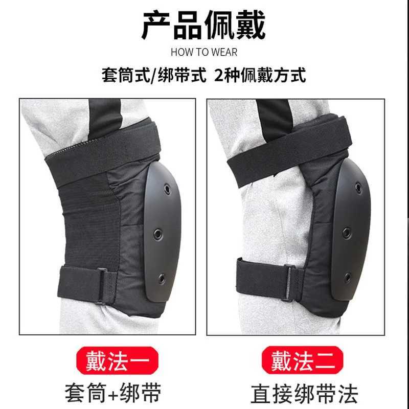 1Pair Professional Thicken Ski Snowboard Roller Skating Thicken Knee Guard Protector Brace Pad Sports Knee GuardW251024