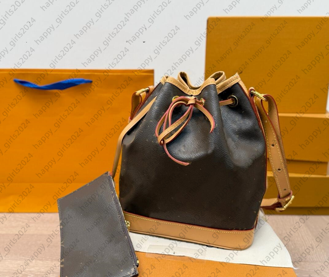 Designer Petit Noe neonoes bucket bag women Drawstring handbags tote vintage high quality Shoulder crossbody bags Clutch wallet Hobo purse lady messenger satchels