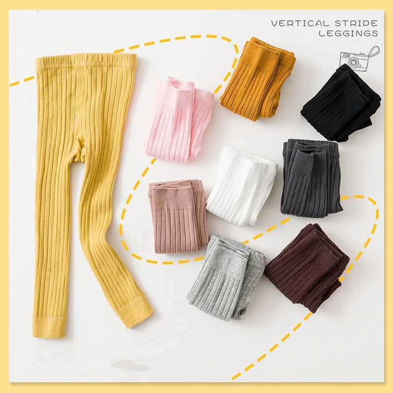 1 Piece Girls Toddler Baby Basic Ribbed Sweater and Leggings Footless Tights Kids Little Girls Dress Bottom Top Pants 16 YearsT251024