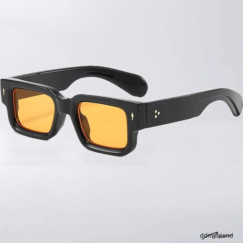 Oversized Square Glasses Retro Steampunk Sunglasses With Side Shields, Extra Large Gothic Goggles, Futuristic Designer Style Ddmyfriend