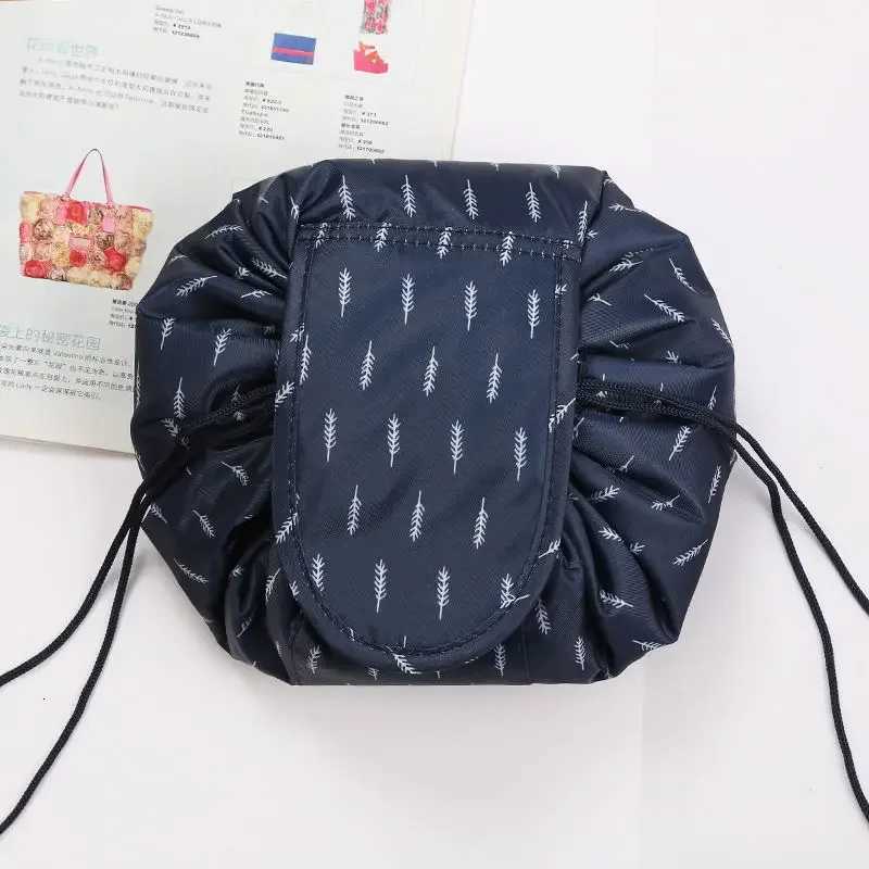Women Drawstring Cosmetic Bag Travel Storage Makeup Bag Organizer Female Make Up Pouch Portable Waterproof Toiletry Beauty CaseT251024