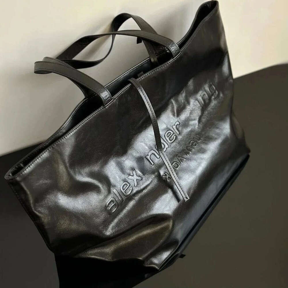 Oil Wax Shopping Punch Leather Large Capacity Women S Dawang Tote Bag High Quality High Quality