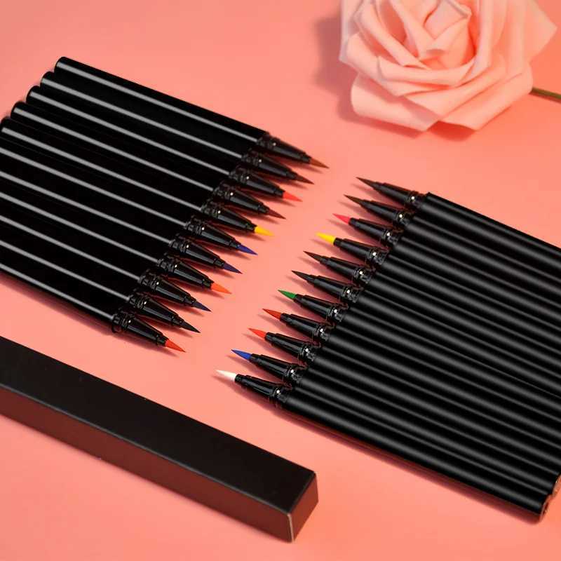 Free Printing Neon Colours Colourful Eyeliner Liquid Matte Liquid Eyeliner Pen Long Lasting Eye LinerL251024