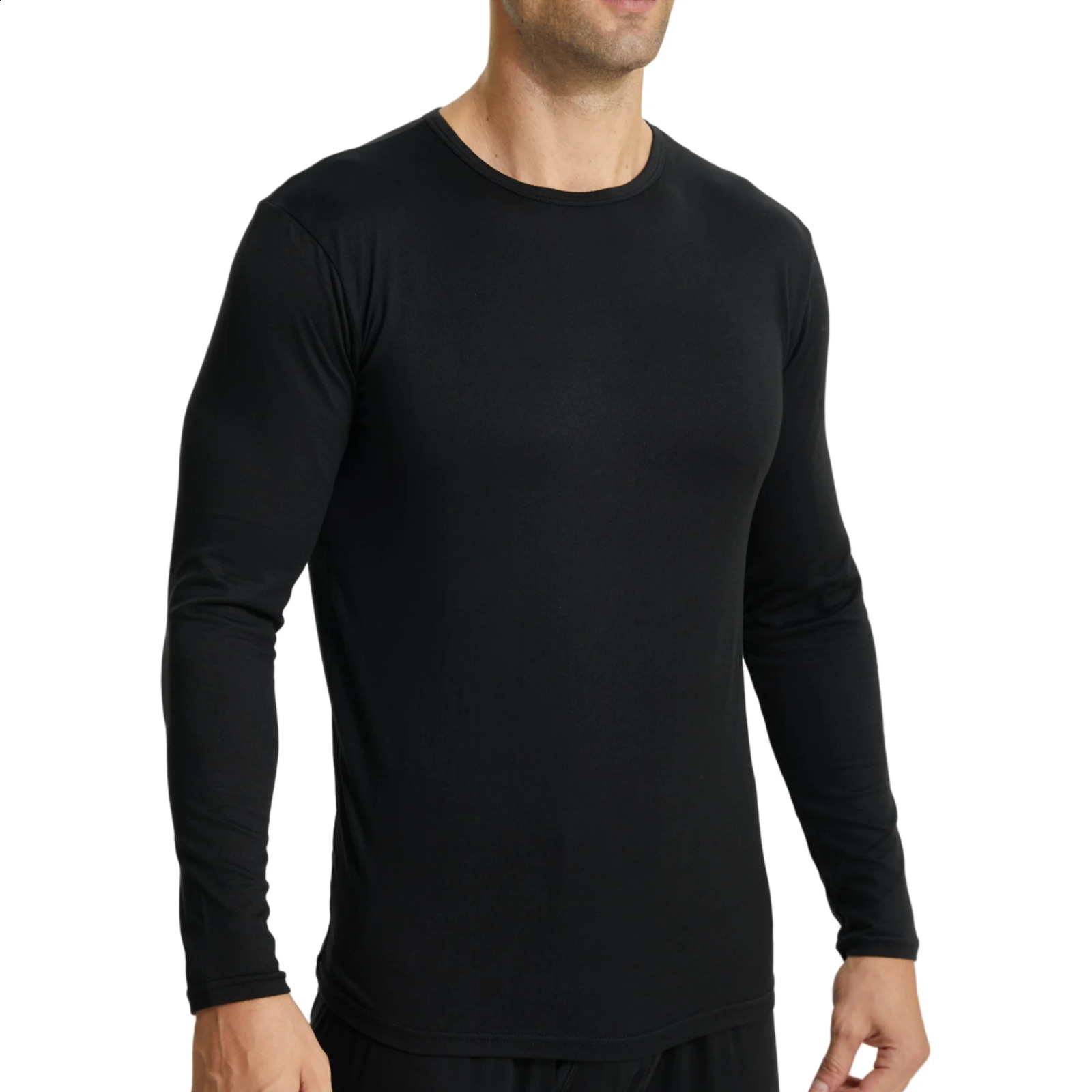 Thermal Shirts for Men Crewneck Long Sleeve Thermal Undershirt Men Base Layer Cold Weather Thermals 251018