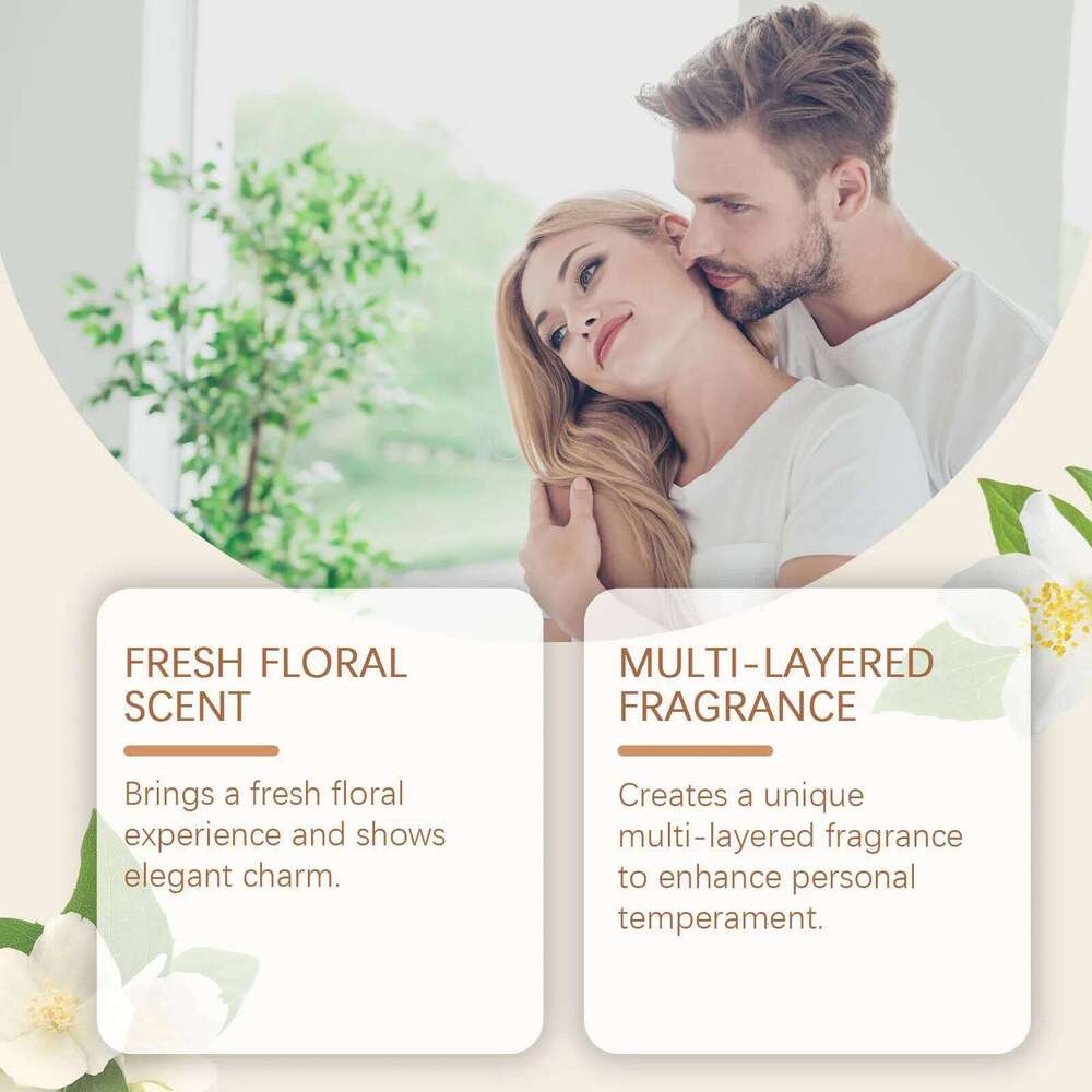 Roxelis 50ml Charming Women Long Lasting Floral Scent Dating Flirting Atmosphere Natural Fresh Glamour Body Mist Perfume