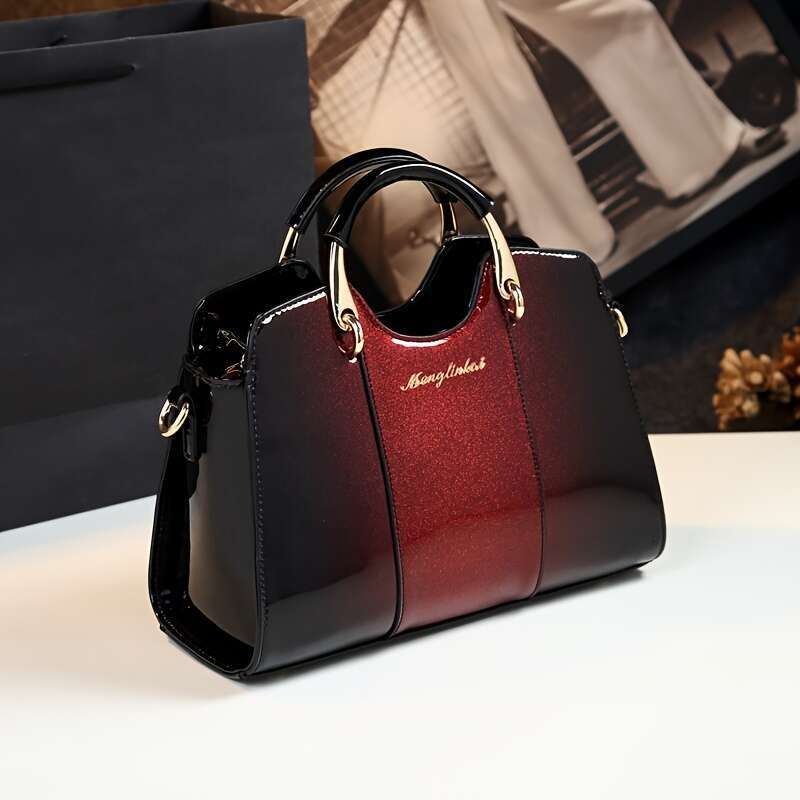 Fashion Top Handle Satchel Bag, Trendy Wo 'S Casual Handbag, Handbag & Purse