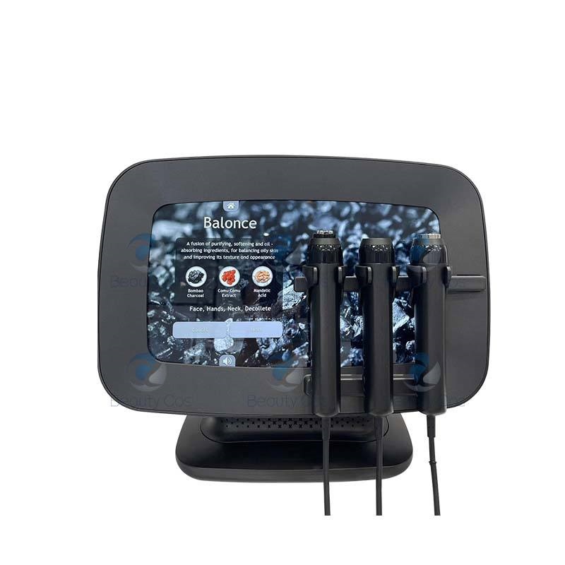 3-in-1 Small CO2 Bubble & Oxygen Facial Skin Care Machine Facial & Massage Machine Oxygenation Facial Machine Skin Rejuvenation Jet Peel Oxygen