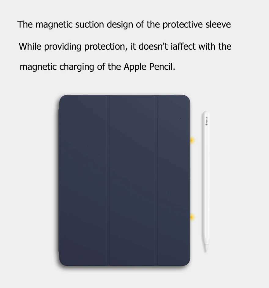 Official Cases for iPad Mini 6 Mini 7 Pro 11 129 13 Case ipad Air 4 5 11 13 109 inch Smart Magnetic Cases CoverXJ251024