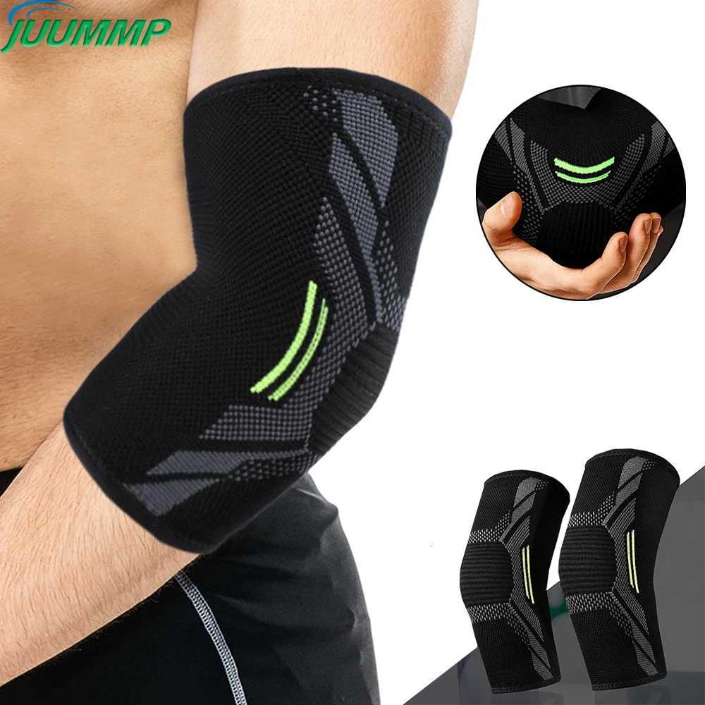Elbow Support Elastic Gym Sport Elbow Protective Pad Absorb Sweat Sport Basketball Volleyball Tennis Arm Sleeve Elbow BraceW251024