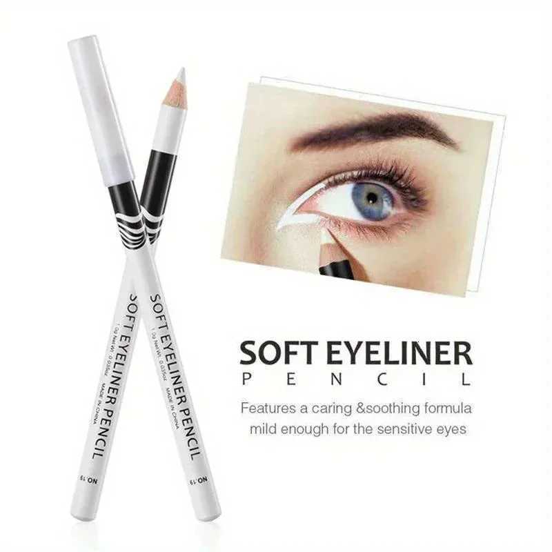 Eyeliner Pencil Eye Styling Pen Professional Portable Quickdry Eye Liner Pen White for Female Make Up Beauty Cosmetics ToolsL251024