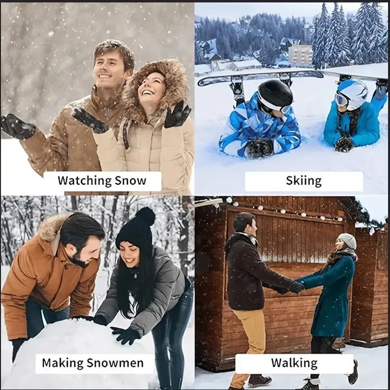 110Pairs Warm Knitted Gloves Thermal Gloves Windproof for Women Men Full Finger Outddoor Running Skiing Cycling Mittens Unisex 251023