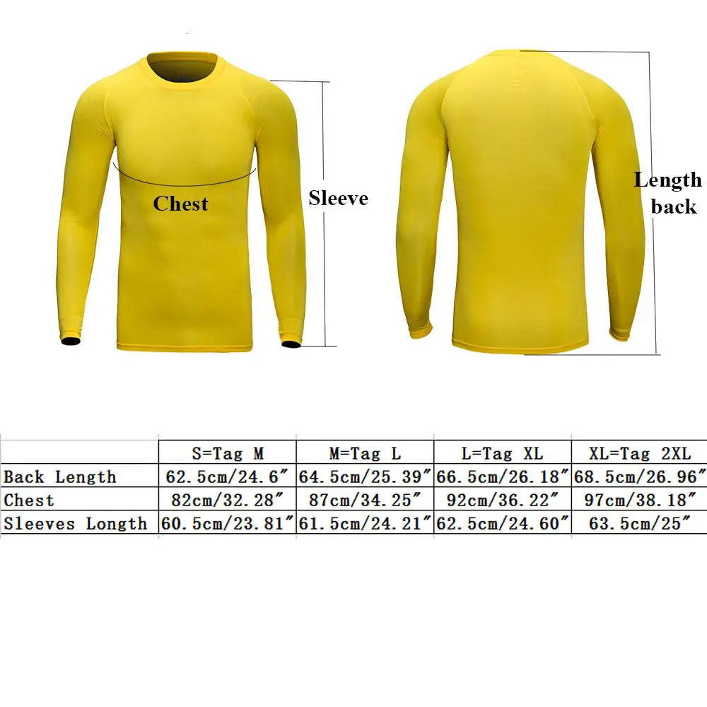 Men Long Sleeve Compression Under Base Layer TShirt Sport Fitness Underwear Tops Undershirts Warm Elastic Long Johns Inner Wear 251018