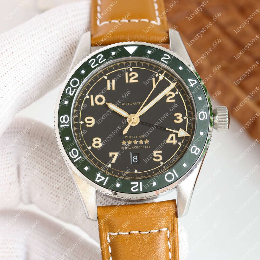 SPIRIT ZULU TIME AAAAA 5A Quality SuperClone Watches 42mm Men L3.812.4.63.6 Sapphire Glass Automatic Mechanical Clone ETA-2892 Movement Jason007 Mens watch 01 U1 wz