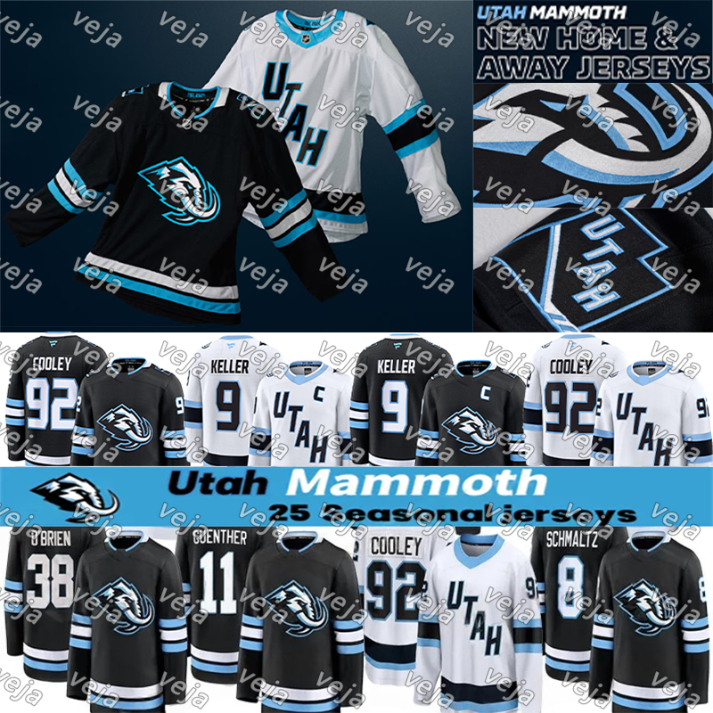 Utahs Mammoth jersey 25 26 Utahs Hockey Club jerseys #9 Clayton Keller Jersey #92 Logan Cooley Jersey #8 Nick Schmaltz Jersey Hockey Jerseys