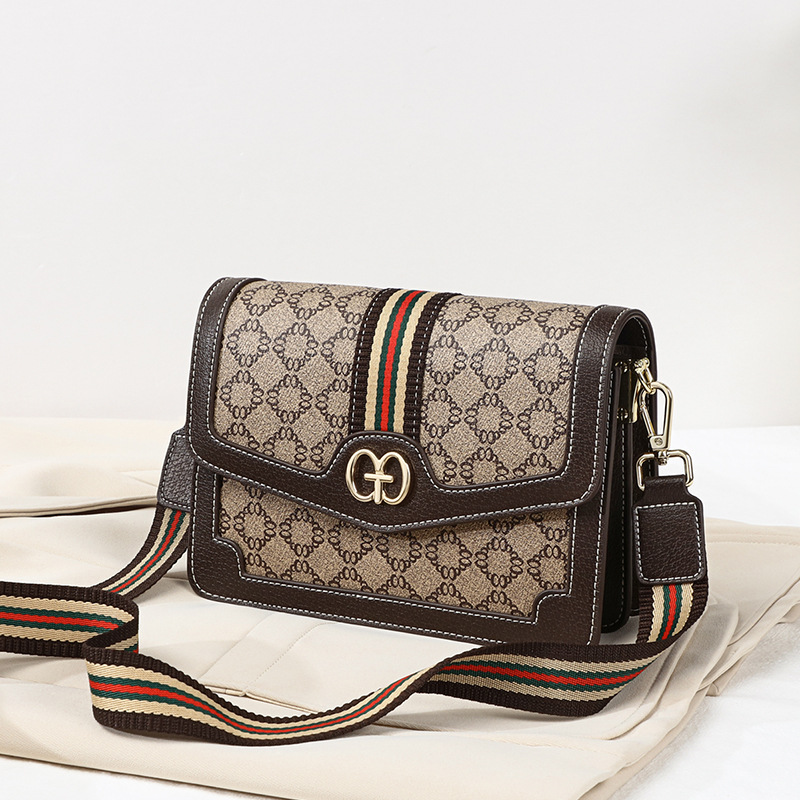 2025 New Classic Series Wide Strap Camera Women's Versatile Backpack Single Shoulder Crossbody Small Square Bag