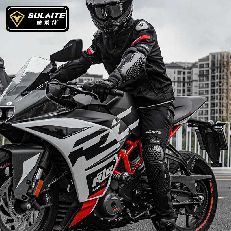 Motorcycle Knee Pads Motocross Knee Brace Mesh Motorcycle Elbow Protector Sports Knee Pads Cross Protections Downhill Knee PadsW251024