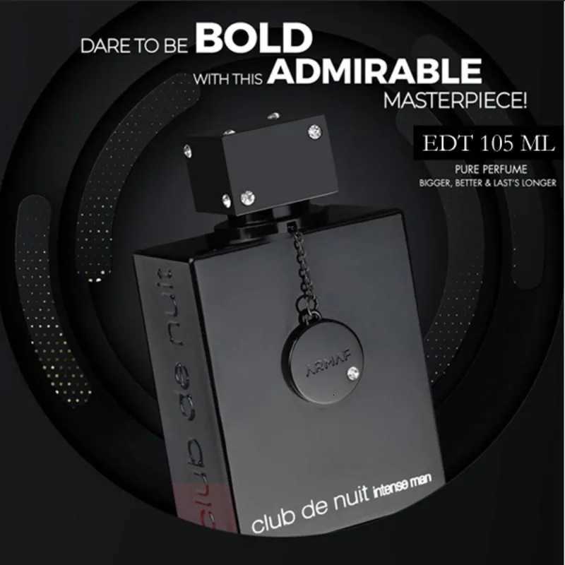 Armaf Club de Nuit Intense Man Eau de Parfum Spray 105ml Original Arab Perfumes Lasting Wood Pheromones Perfume Cologne Makeup W251024