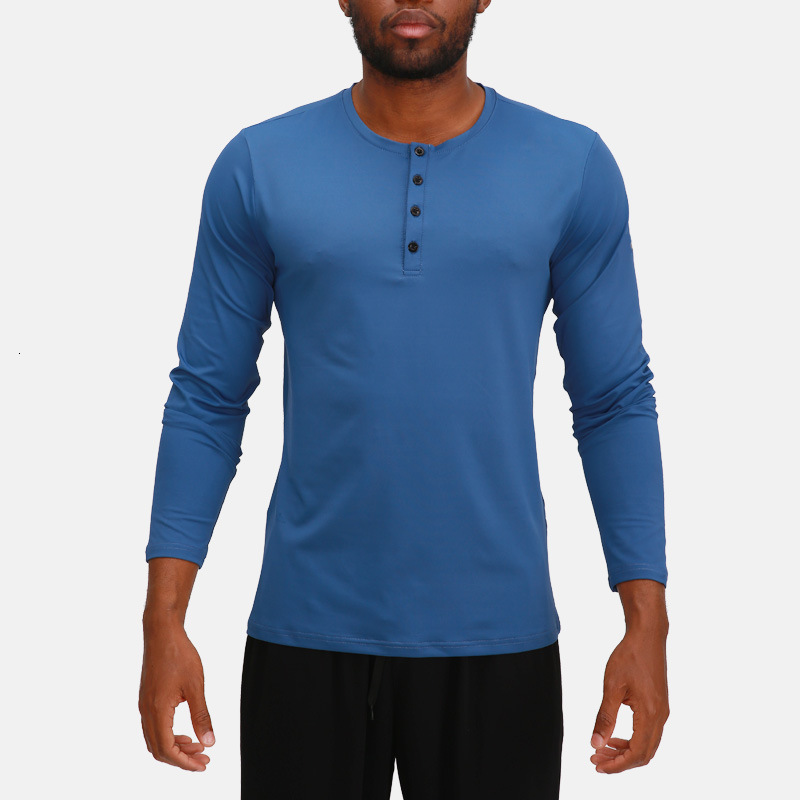 Long Sleeve Fitness Clothing for Men, Outdoor Sports Running Quick-Dry Breathable Basketball Training Fitness Wear, Breathable Quick-Dry