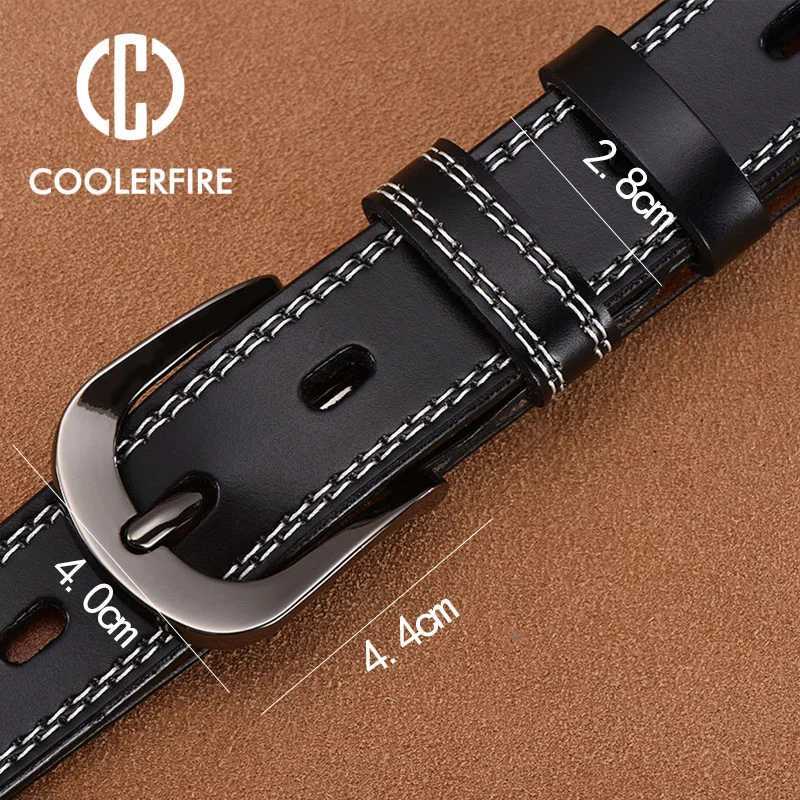 Women Genuine Leather Belt For Female Strap Casual Allmatch Ladies Adjustable Belts Designer High Quality Brand W251024