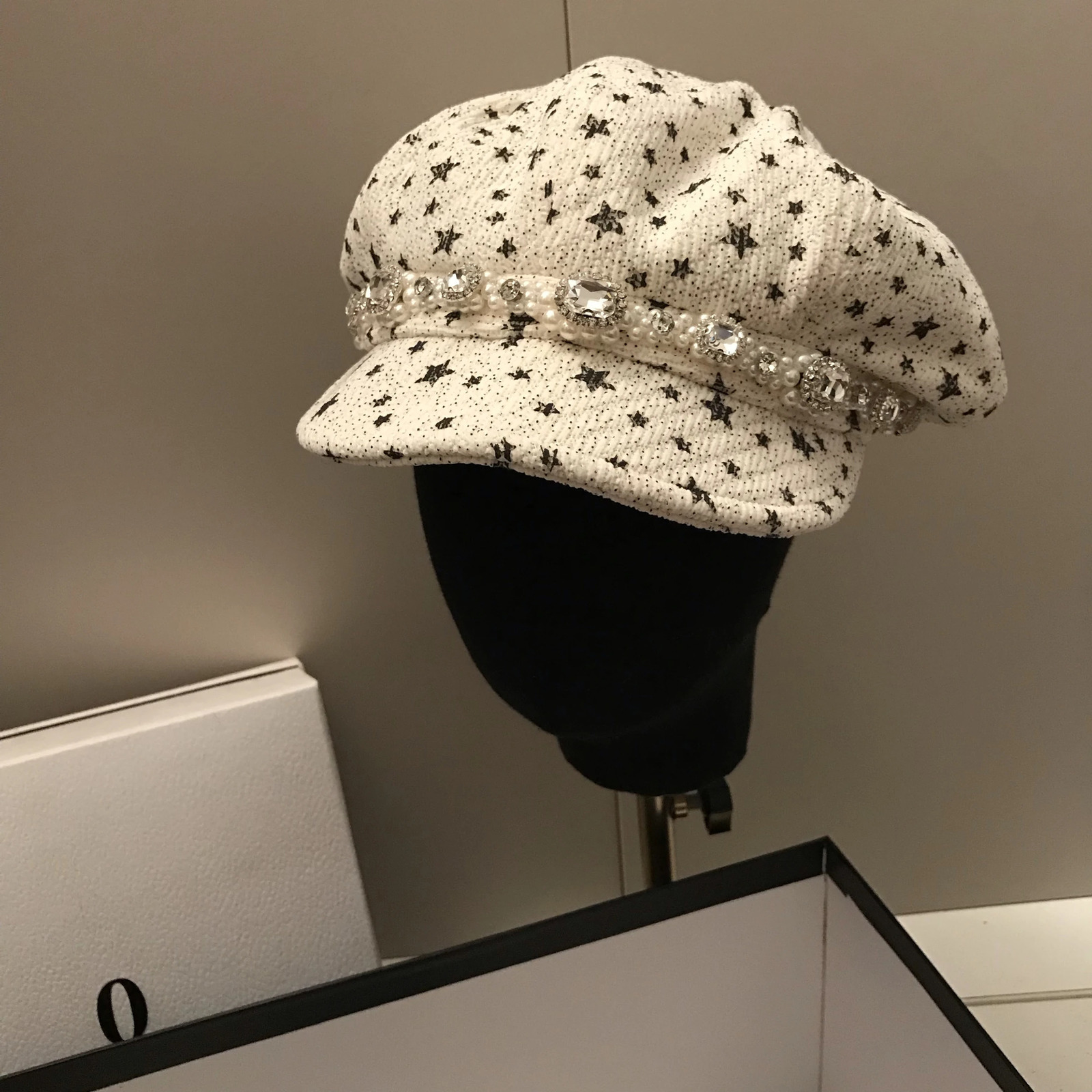 Koreanstyle Artistic Sweet Star Beret Womens Summer Octagonal Cap 251023