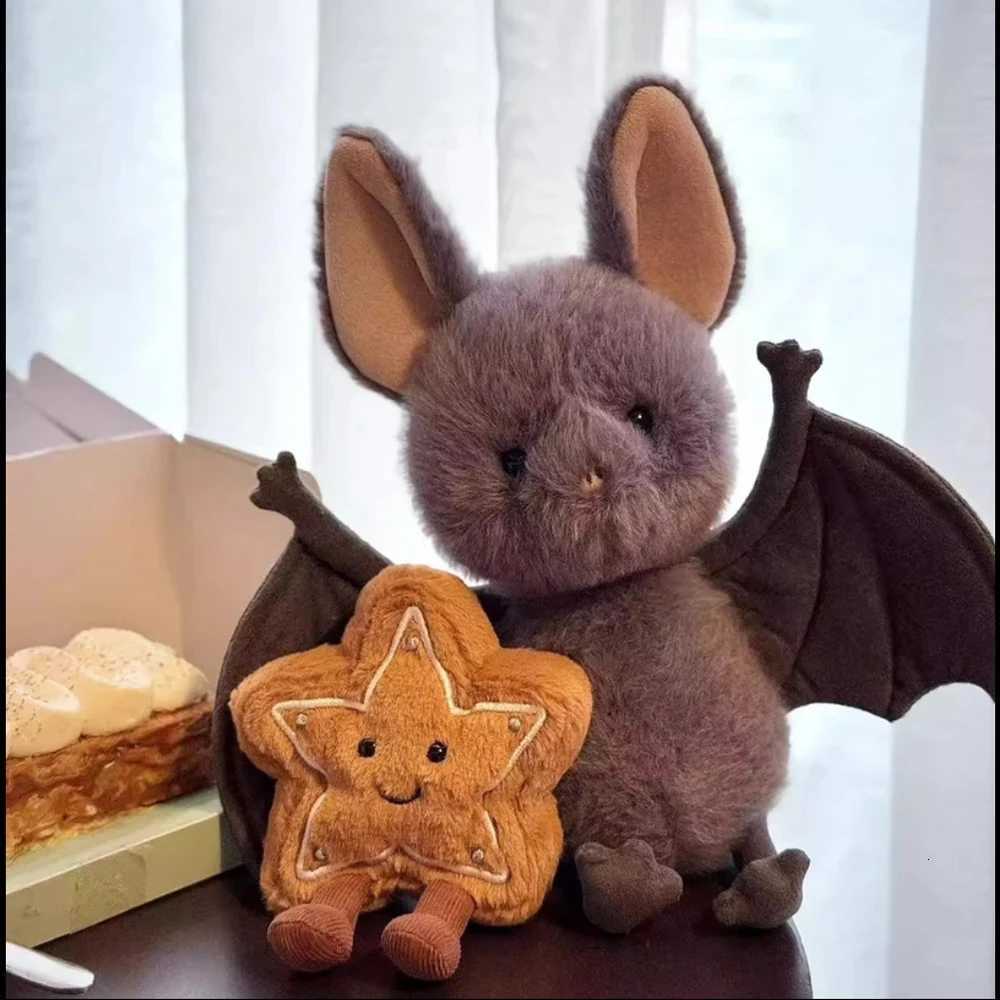 2025 New Cute and Bizarre Bat Pig Doll Fun Plush Toy Halloween Decorations Collection Limited Edition Plush Toy Car Pendant Z251024