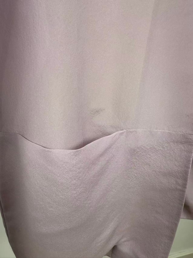 Simple, Sophisticated, Elegant, Light Luxury Silk Blazer Collarless Blazer JYW37115