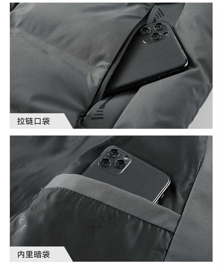 Winter Mens Jacket Fashion Men Thermal Parkas Coats Casual Classic Outwear Windbreaker Warm Padded Jackets Men Clothing Z251024