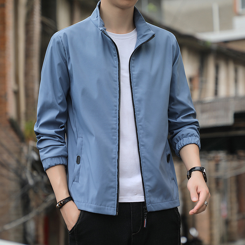 Stand Collar Jacket Men's Coat Designer Hoodie Jacket Tracksuit Men Polo Veste Coat Spring Autumn 2024 Casual Korean Style Plus Size Youth Studen