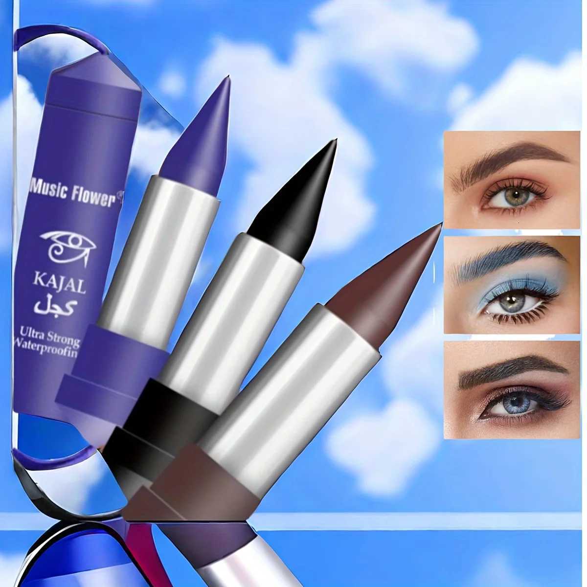 LongLasting Smoky Eyeliner Pencil Pen EasytoUse Colorful Portable Eyeshadow Stick Makeup CosmeticsL251024