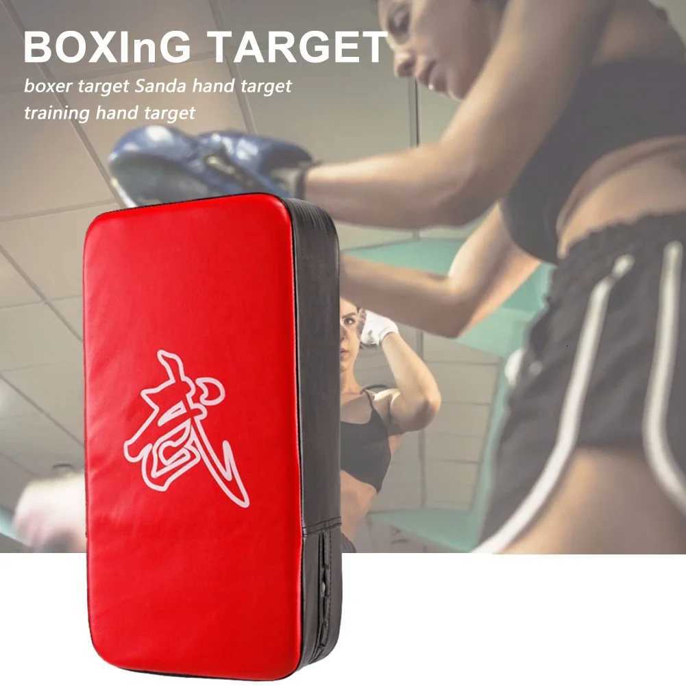 Fitness Taekwondo Kick Pad Kickboxing Punching Bag Boxing Mat Sandbag PU Training Equipment Taekwondo Foot Target Strike Shield Y251023