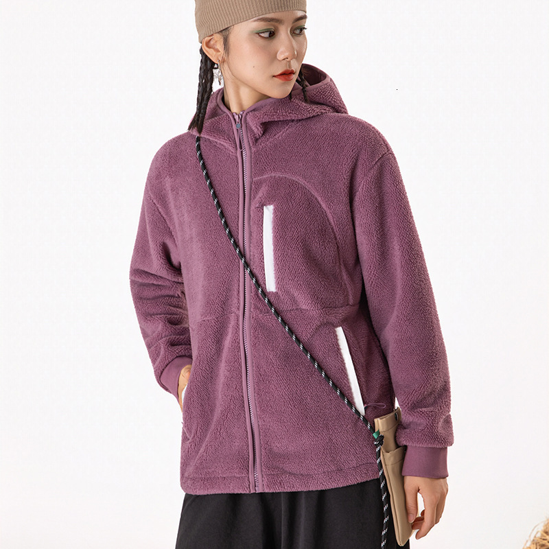 Women's Fleece Jacket New Designer Hoodie Jacket Tracksuit Men Polo Veste Coat Autumn Winter Fleece Coat Women's Softshell Jacket Thickened 