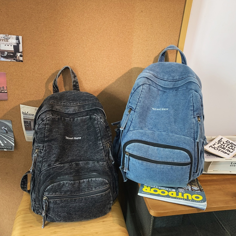 2025 New High-Value High School Students, Korean Casual Large Capacity Backpack for College Students and Couples