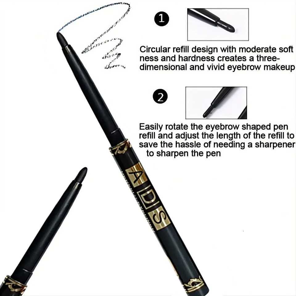 23pcs LongLasting Waterproof Black Eyeliner Pencils Smudge Sweat Proof for Bold Eye MakeupL251024