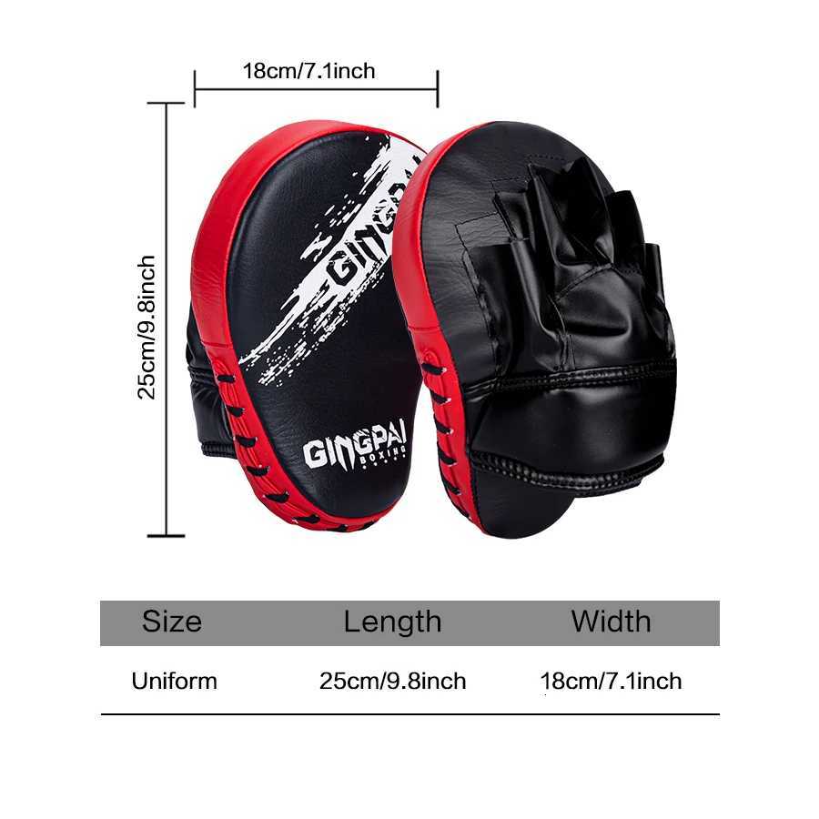 1PCS Boxing Pad Hand Target Thai Kick Sanda Training Taekwondo Sports Fitness Equipment Sand Bag Punch Pads for Adult Children Y251023