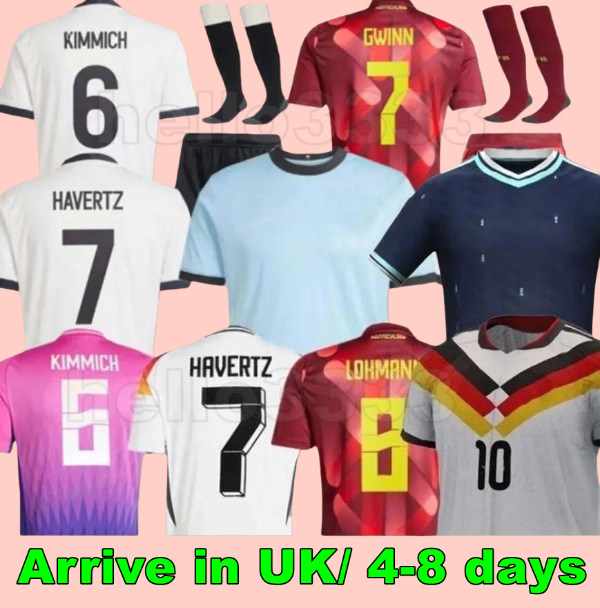 2026 125th Germany jerseys 2025 125 Year Anniversary soccer jersey Kit blue goalkeeper KLINSMANN Retro football shirts men kids sets fans player version