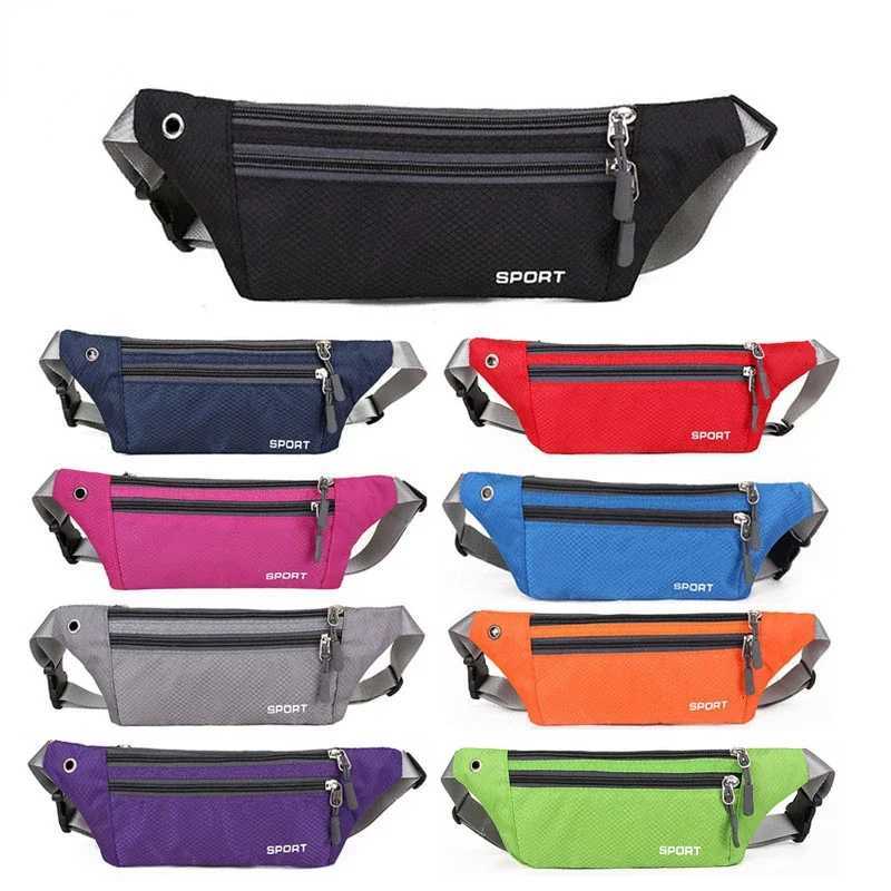 Fashionable Outdoor Running Sports Bag Multifunctional Antitheft Mobile Phone Bag Casual Travel Breathable Change Waist BagsL251024
