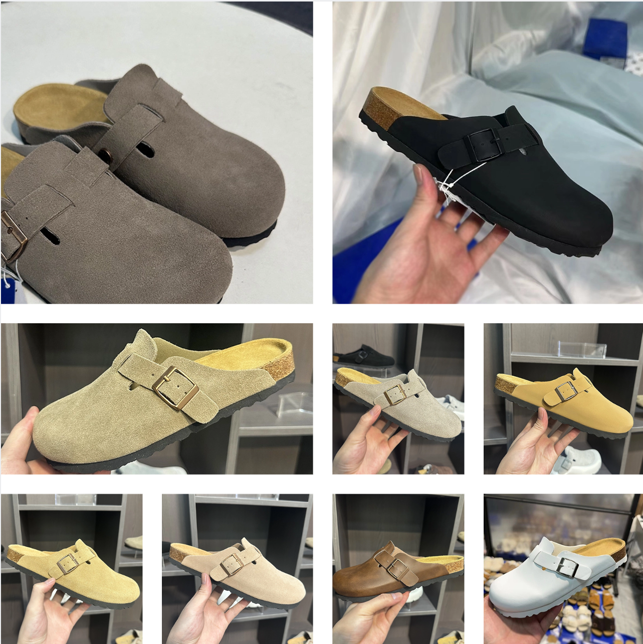 Designer slippers made of genuine leather for men and women, new style with cork fishing cap for external wear