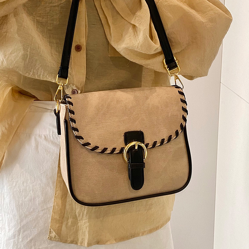 Luxury Brand Designer Bag Trendy Small Bags For Women 2025 New Fashion Color-Block Versatile Crossbody Bag Super Popular Shoulder Small Square Bag