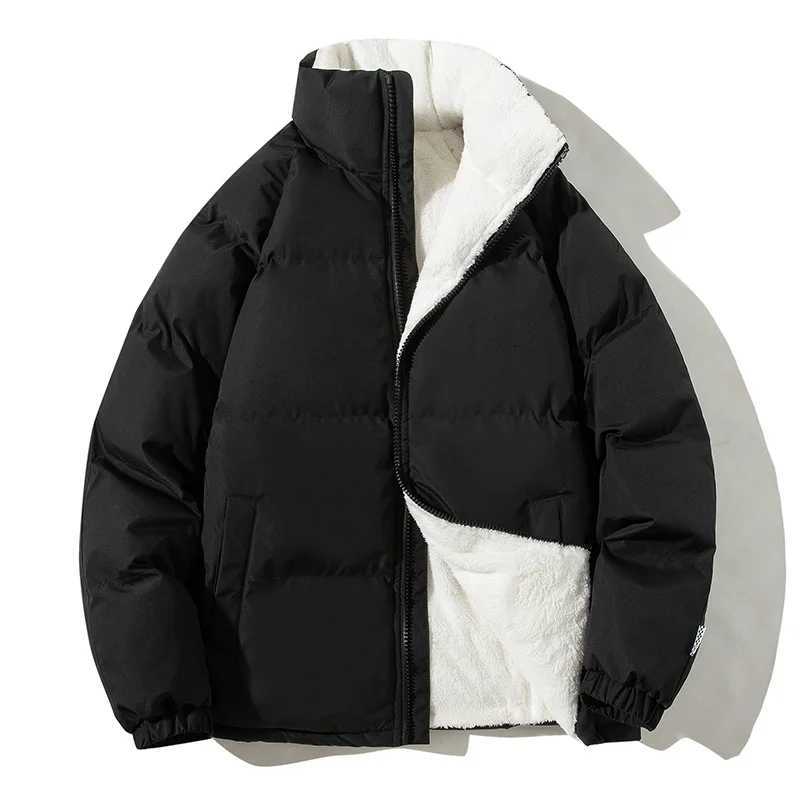 Winter Outdoor Camping Hiking Outdoor Sports Leisure Thick Warm Cotton Clothing Trendy and Versatile Solid Color Padded Jacket Z251024