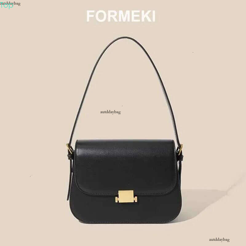 Formeki Women's Real Leather Concise Tofu Shoulder For Women Underarm Bag