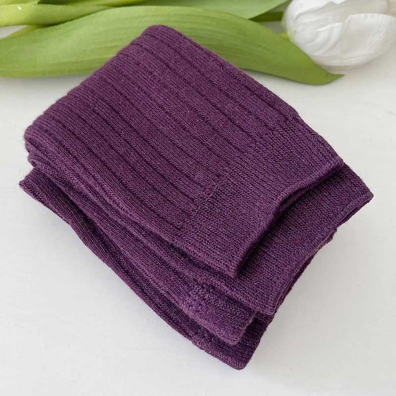 1pcs Spring Autumn Baby Leggings Girls Solid Color Elasticity Leggings Knitwear Girls Leggings Leisure Ribbed LeggingT251024