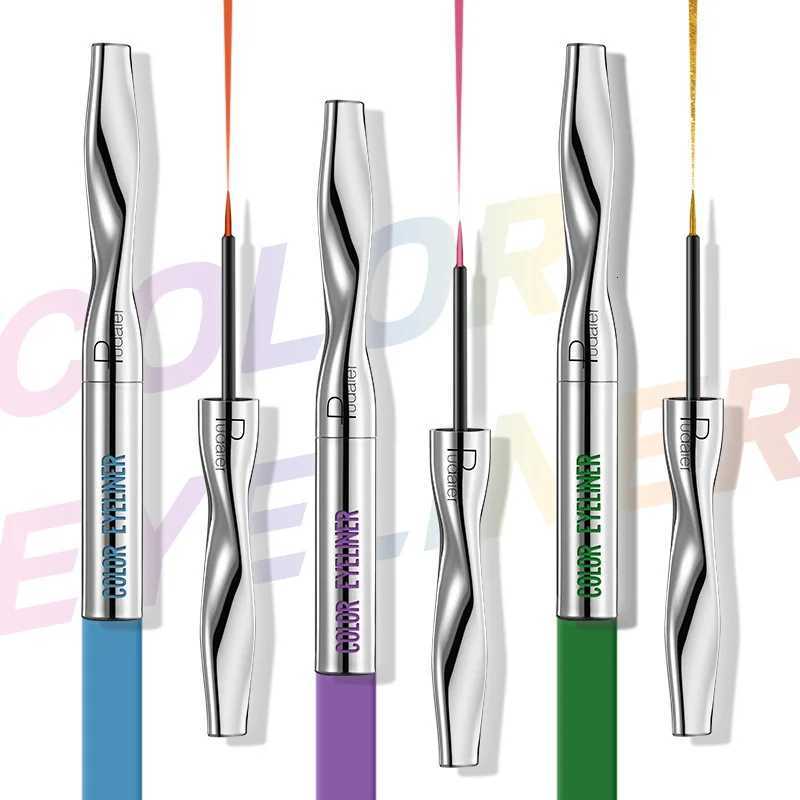 24 Colors Eyeliner Longlasting waterproof sweatproof colored liquid eyeliner nonblooming eyeliner quickdrying eyelinerL251024