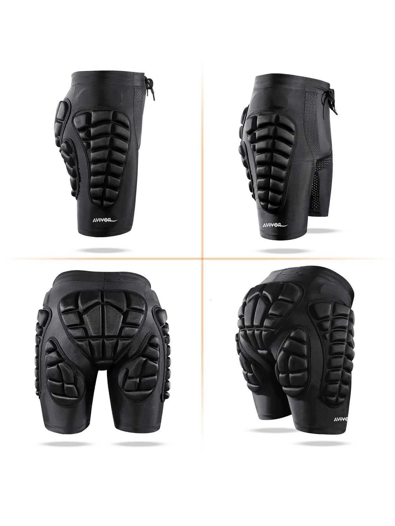 AVIVOR Protective Padded Shorts for SnowboardSkate and Ski3D Protection for HipButt and TailboneW251024