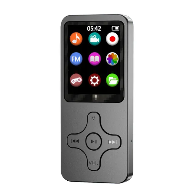 hot new Mini MP3 MP4 Player 1.8 inch LCD Screen Bluetooth Speaker HiFi Music Player Portable Walkman with FM Radio Recording Pen E-book